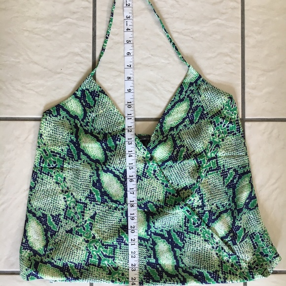 NWOT Olivaceous Halter Top - Picture 5 of 8